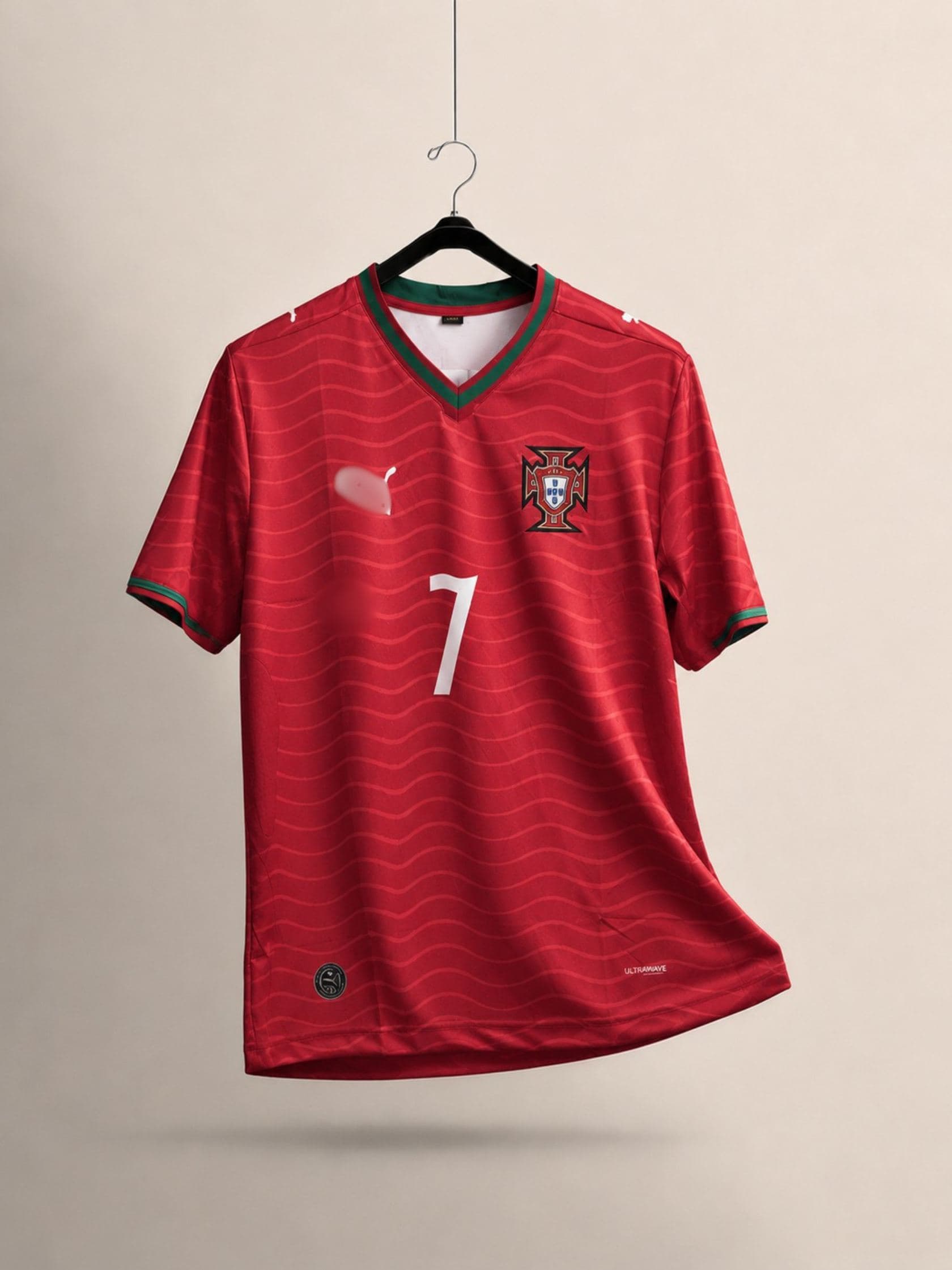 PORTUGAL RONALDO HOME EMBROIDERY JERSEY WORLD CUP 2026