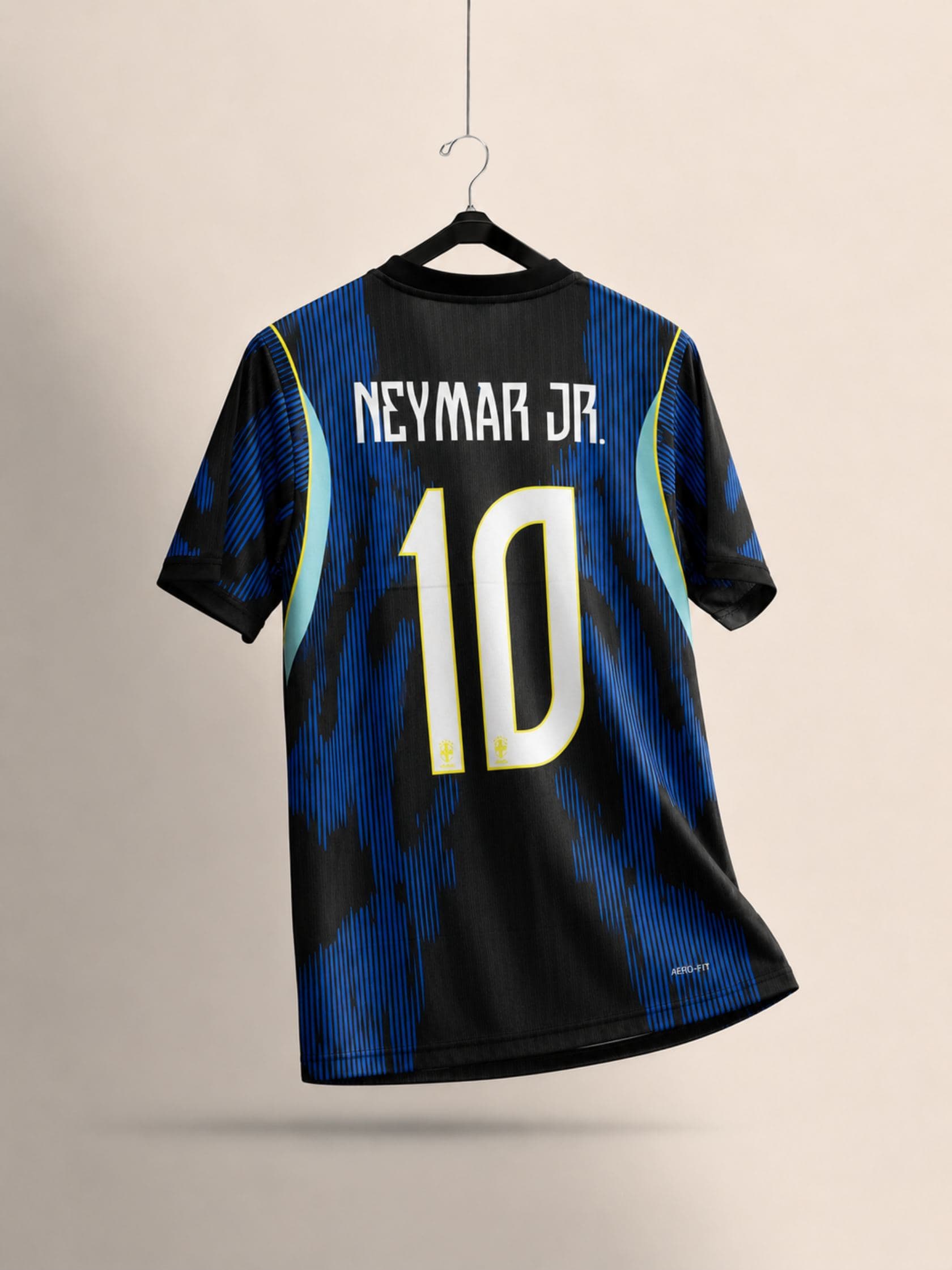 BRAZIL NEYMAR AWAY EMBROIDERY JERSEY WORLD CUP 2026 alternate view