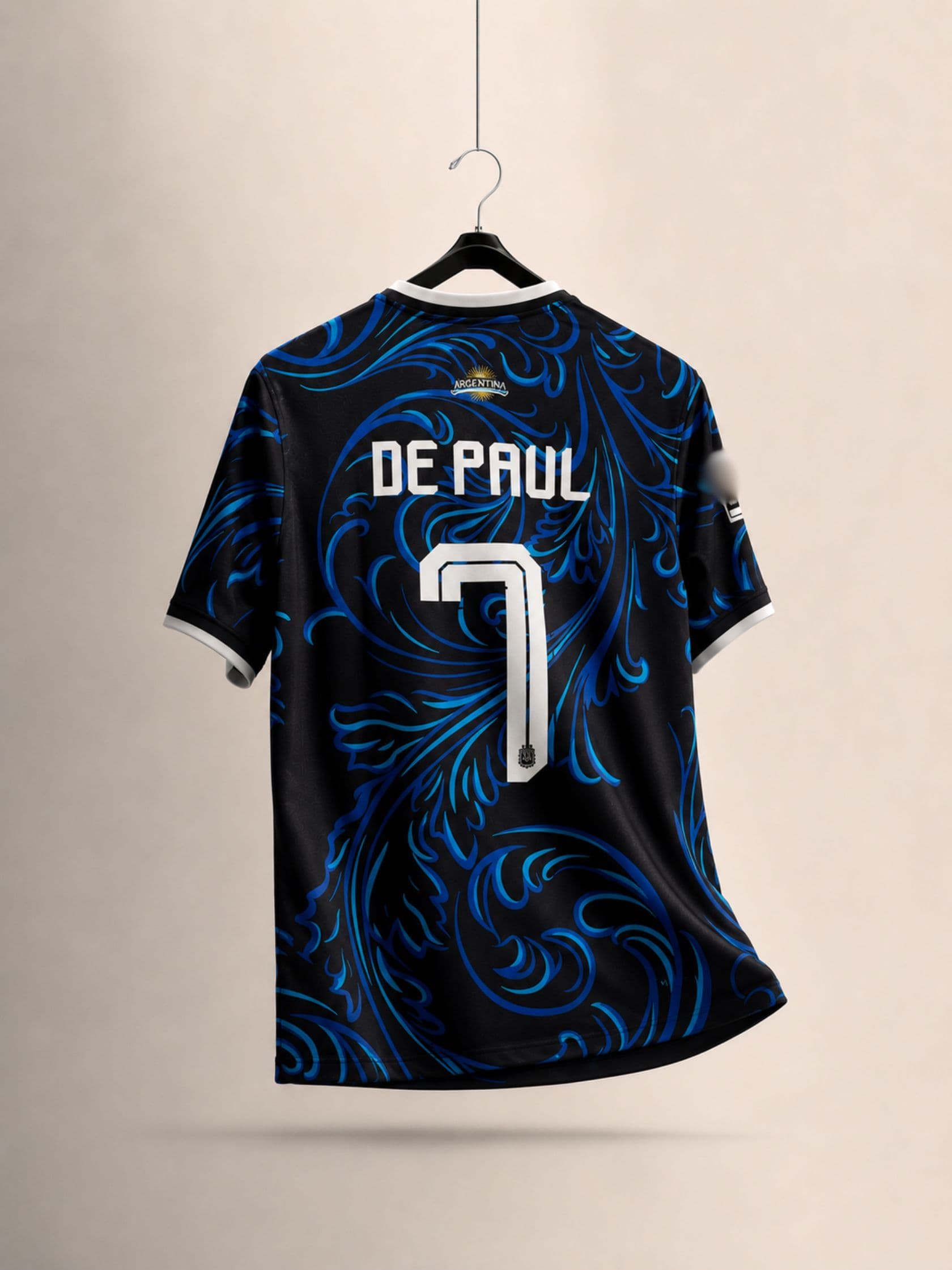 ARGENTINA DE PAUL AWAY SUBLIMATION JERSEY WORLD CUP 2026 alternate view