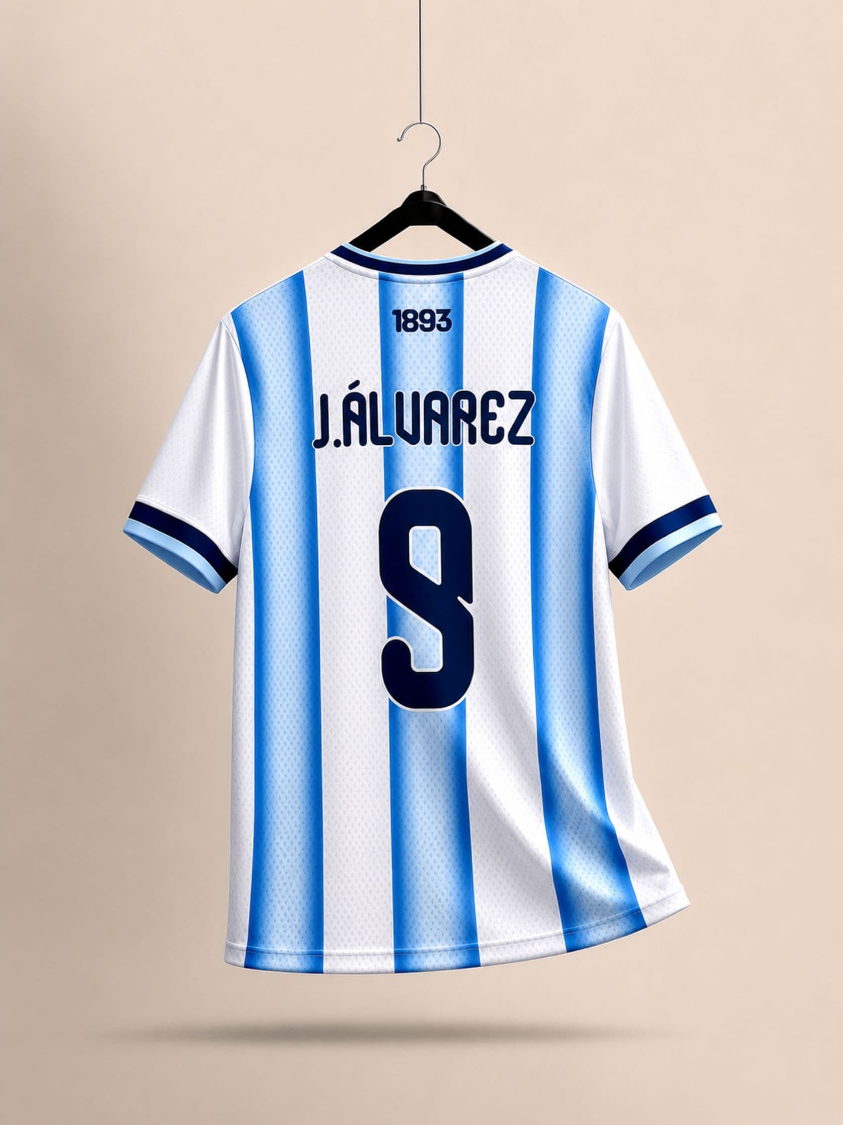 ARGENTINA ALVAREZ HOME SUBLIMATION JERSEY WORLDCUP 2026 alternate view