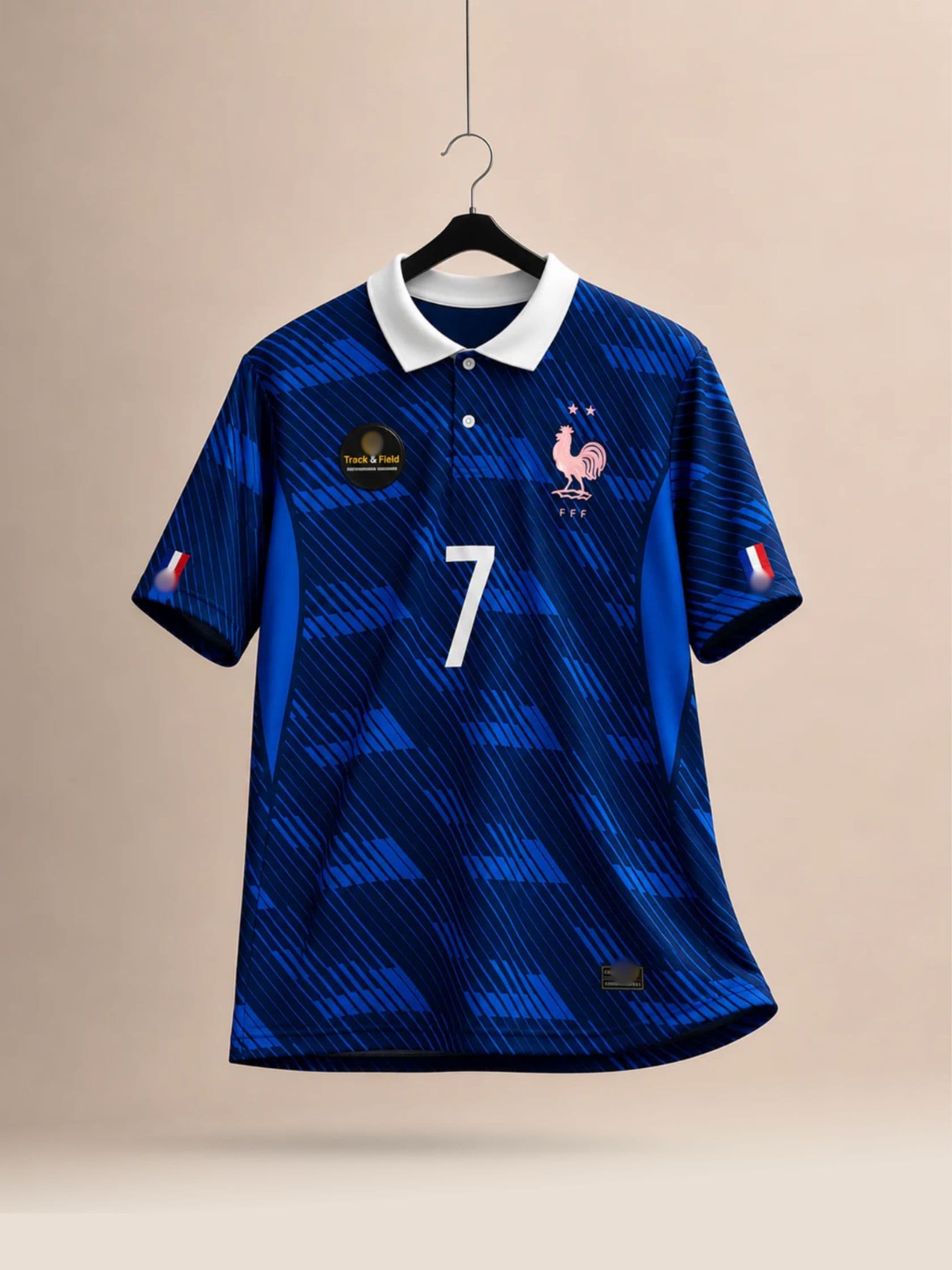 FRANCE DEMBELE HOME SUBLIMATION JERSEY EORLDCUP 2026