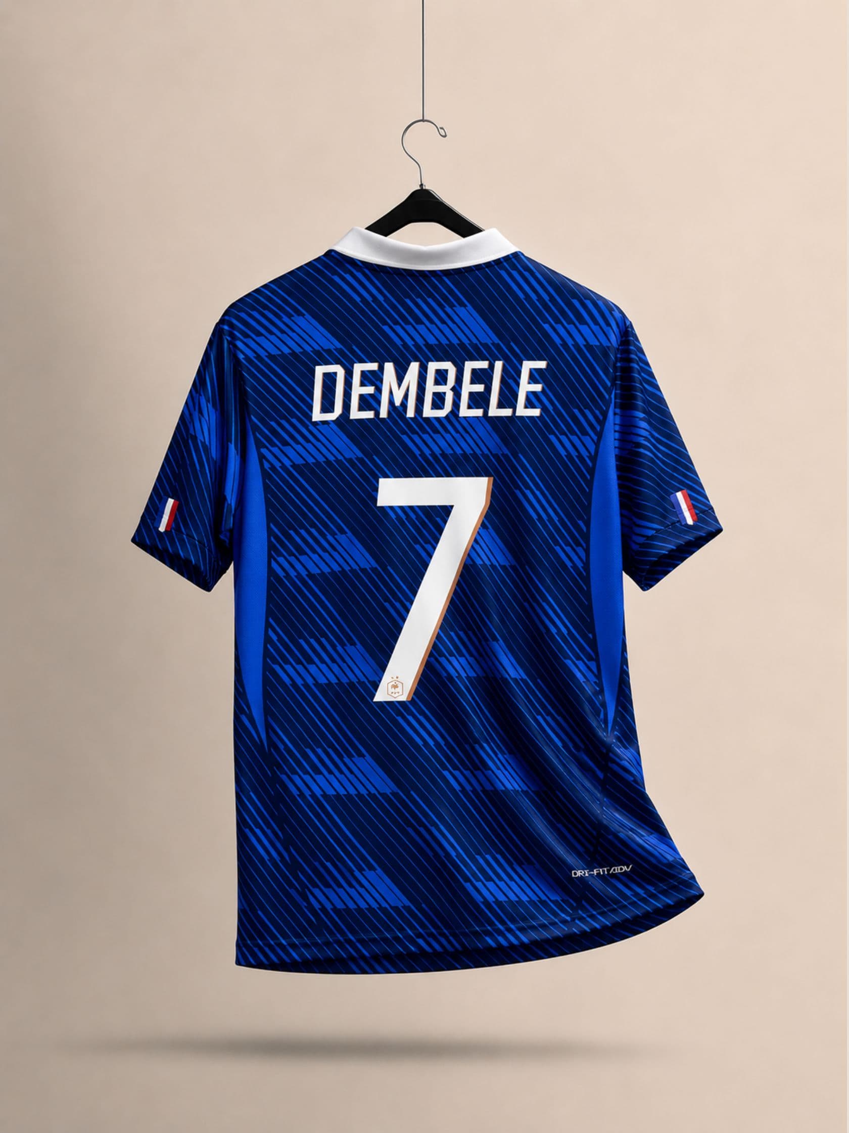 FRANCE DEMBELE HOME SUBLIMATION JERSEY EORLDCUP 2026 alternate view