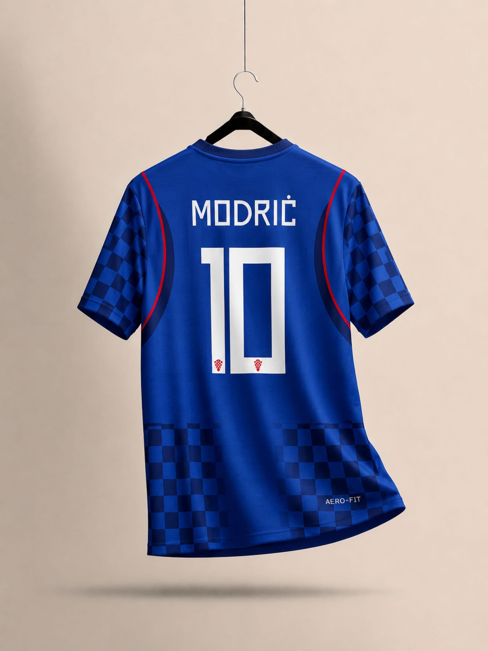 CROATIA MODRIC AWAY SUBLIMATION JERSEY WORLDCUP 2026 alternate view