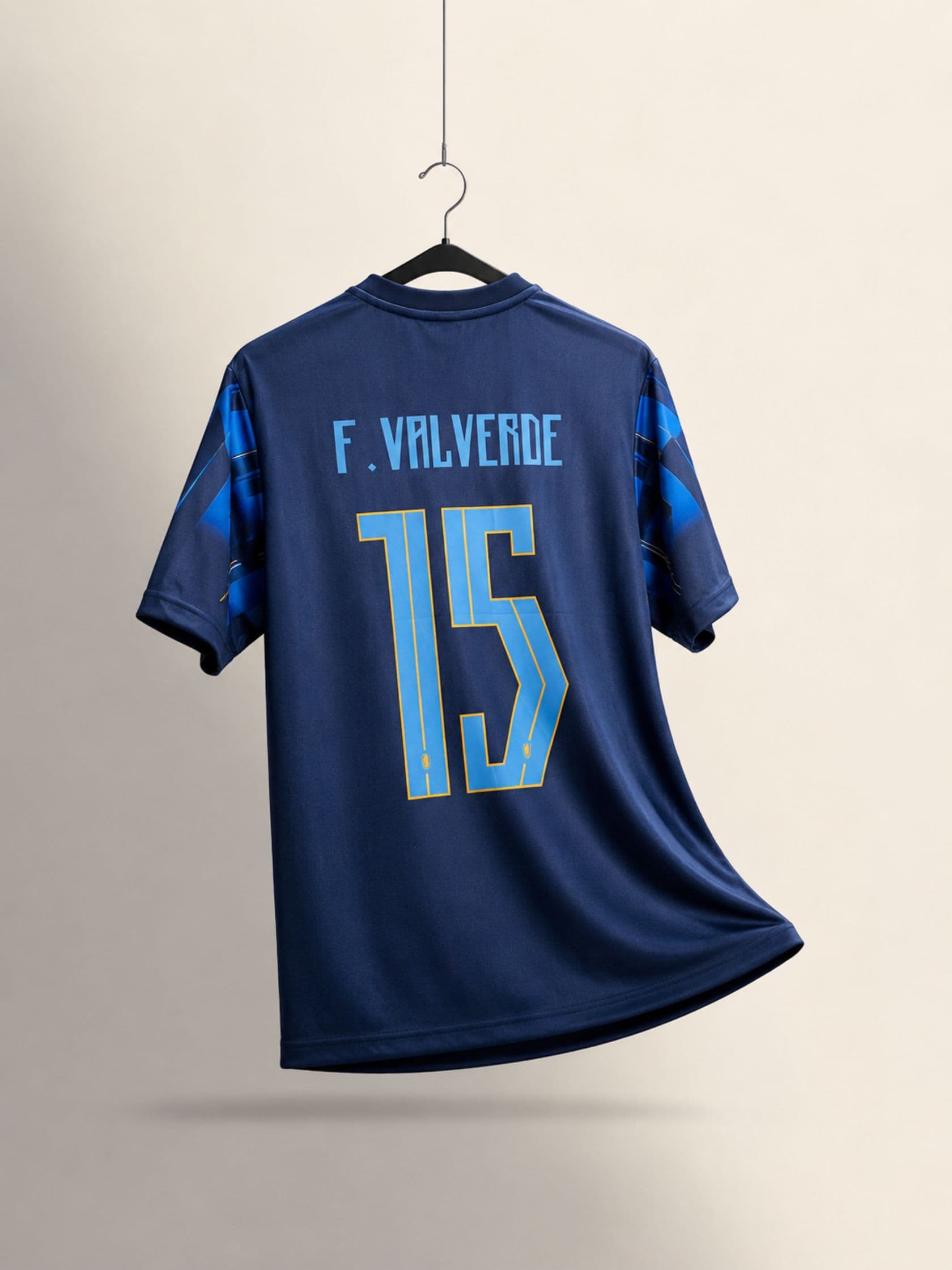 URUGUAY VALVERDE AWAY EMBROIDERY JERSEY WORLDCUP 2026 alternate view