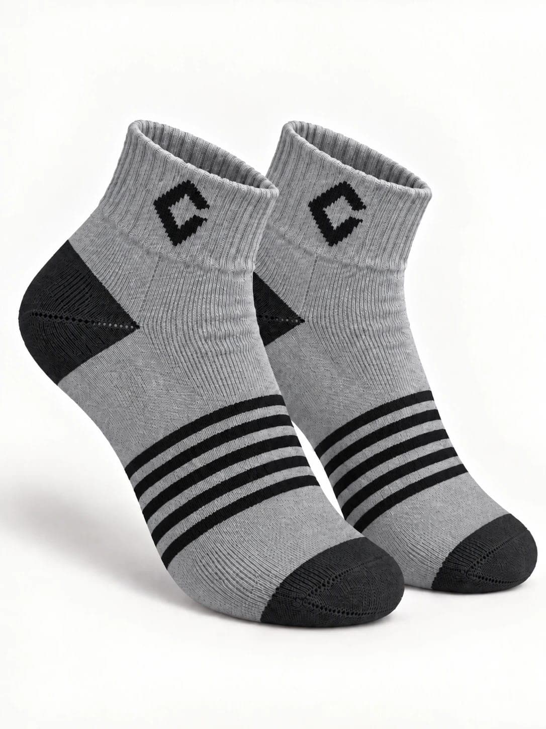 grey & black