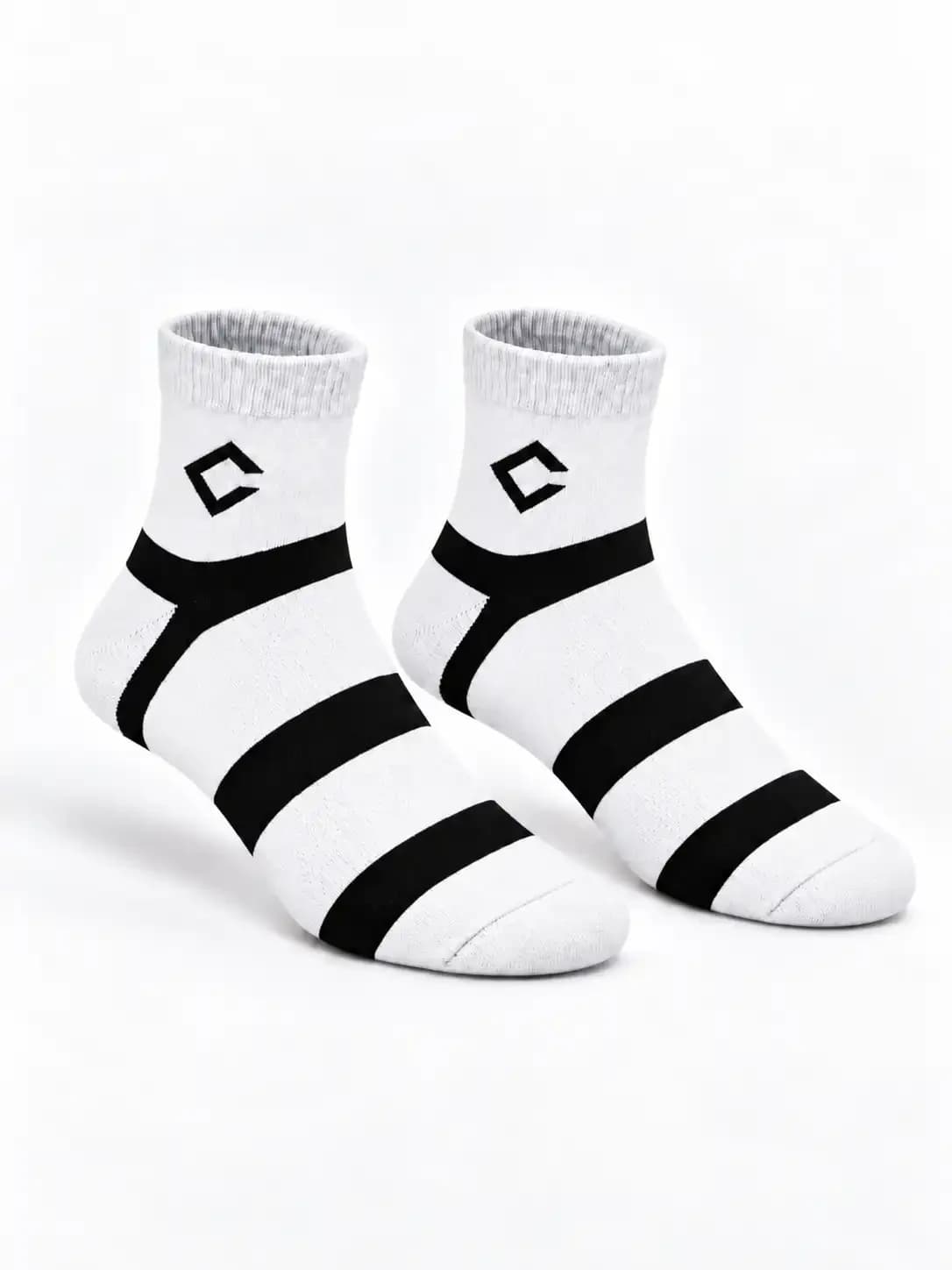 white & black